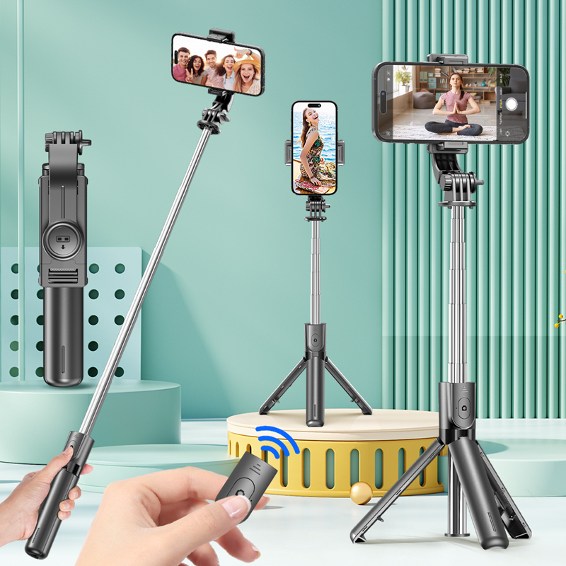 Photography Basics - Selfie Stick Tripod with Detachable Bluetooth