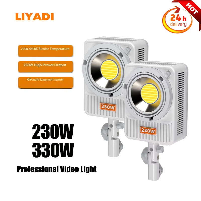 Strobe Light Studio - LIYADI 230W/330W LED COB Photography Lamp