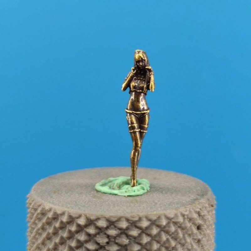Photography Young - Creative Beautiful Young Girl Action Figures