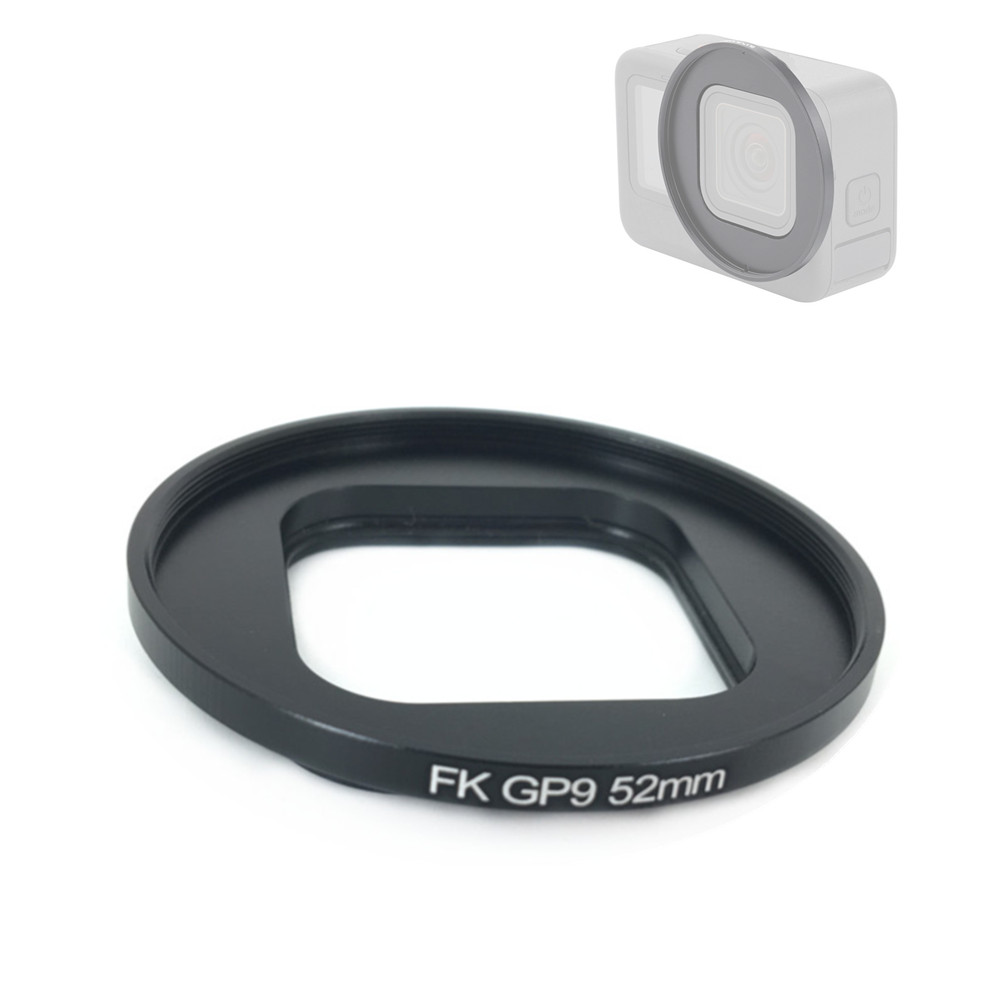 Gopro Action Camera Hero 11 Black - 52mm Lens Filter Adapter Ring for