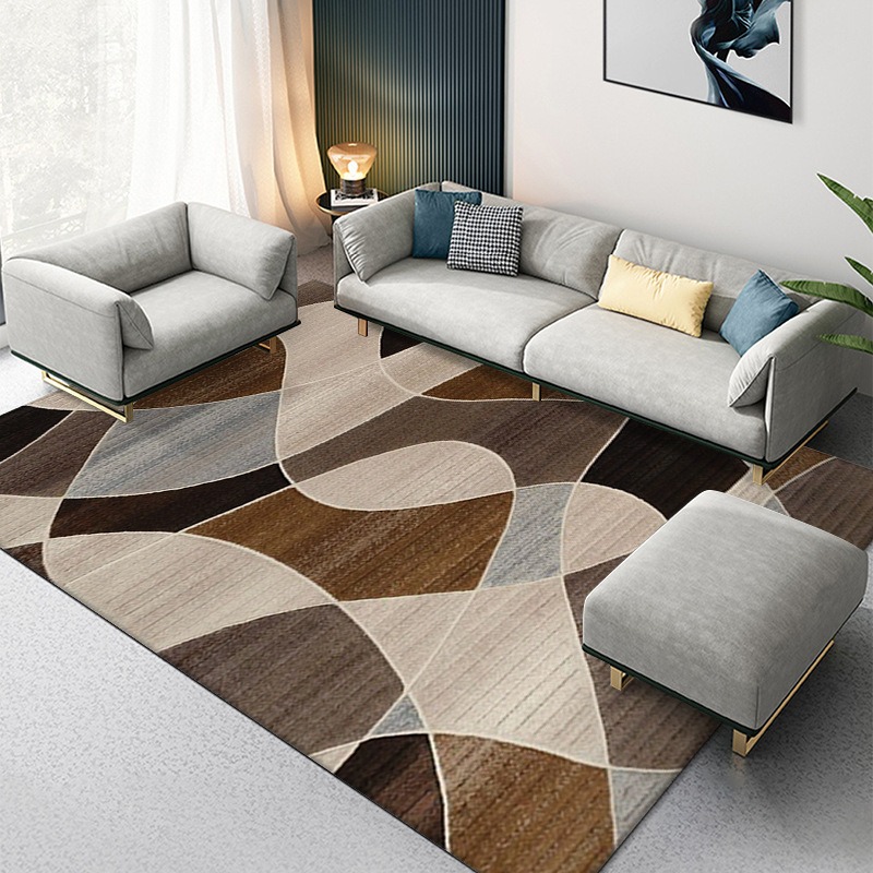 Photography Hotel - Abstract Geometry Carpet Nordic Ins Style