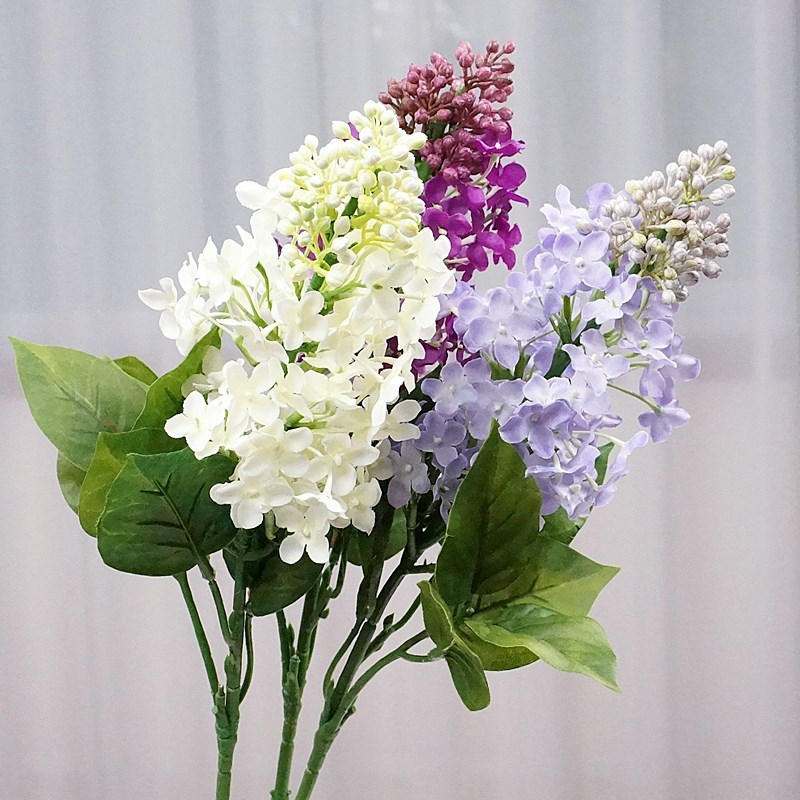 Photography Hotel - 24.41 Inch Lilac Artificial Flowers for