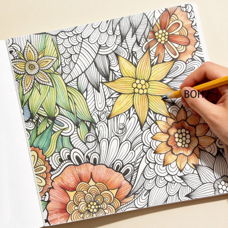 Photography Of Book - 1 Flower Mandala Flower and Bird