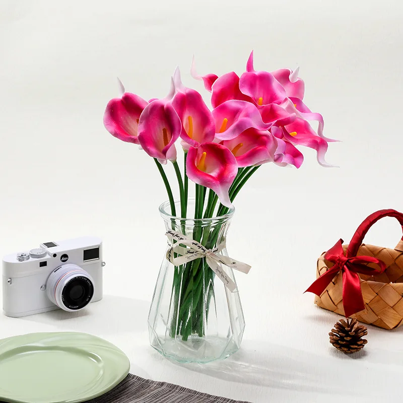 Photography Hotel - 10Pcs wedding home simulation flower calla