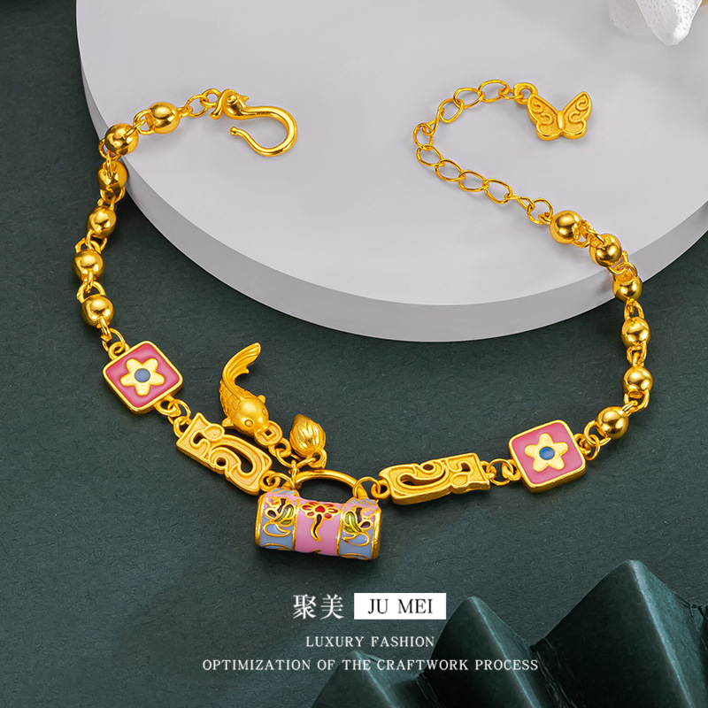 24K AU999 Gold 'Blossom Lock & - огляд і ціна Photography Yellow