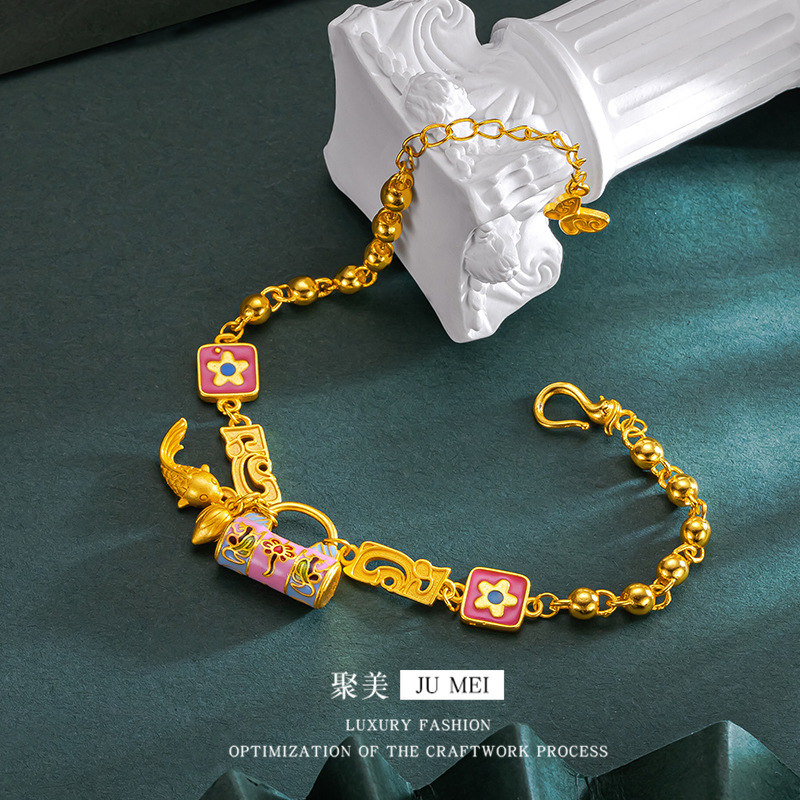 24K AU999 Gold 'Blossom Lock & - огляд і ціна Photography Yellow