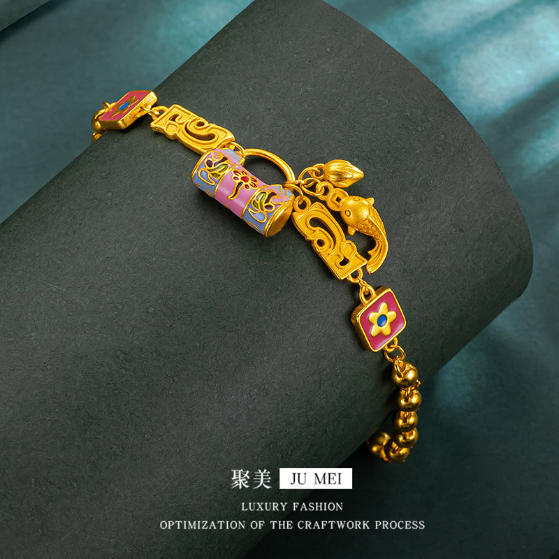 24K AU999 Gold 'Blossom Lock & - огляд і ціна Photography Yellow