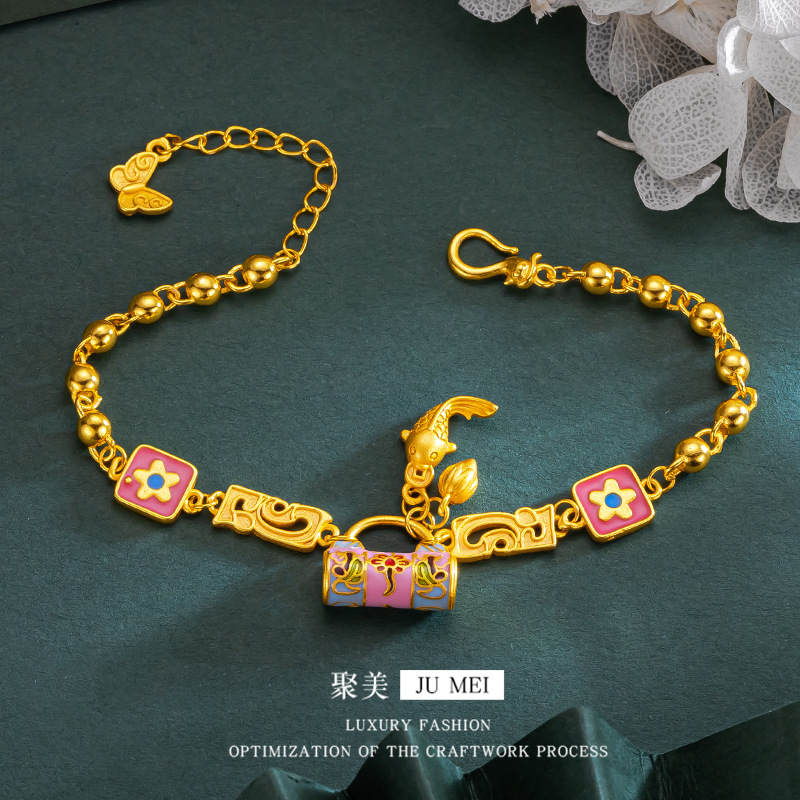 24K AU999 Gold 'Blossom Lock & - огляд і ціна Photography Yellow