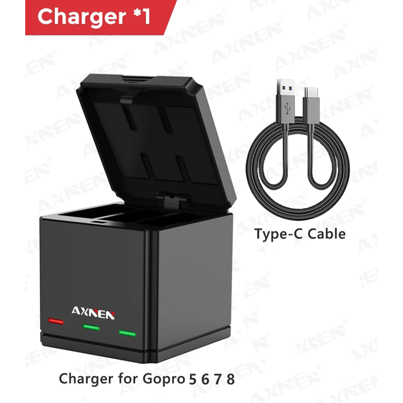 Portable Battery Charger for G - огляд і ціна Gopro Action Camera Hero 11 Black