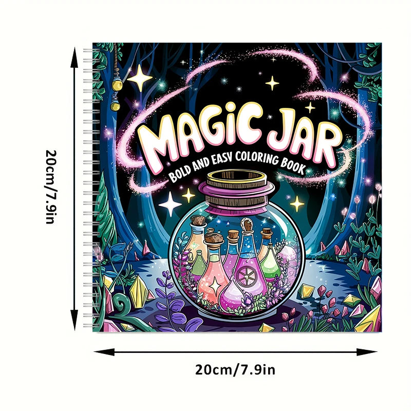 Coloring Book Magic Jar for Ad - огляд і ціна Photography Of Book