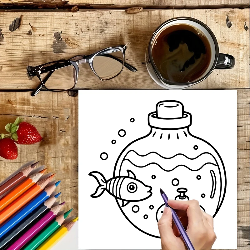 Coloring Book Magic Jar for Ad - огляд і ціна Photography Of Book