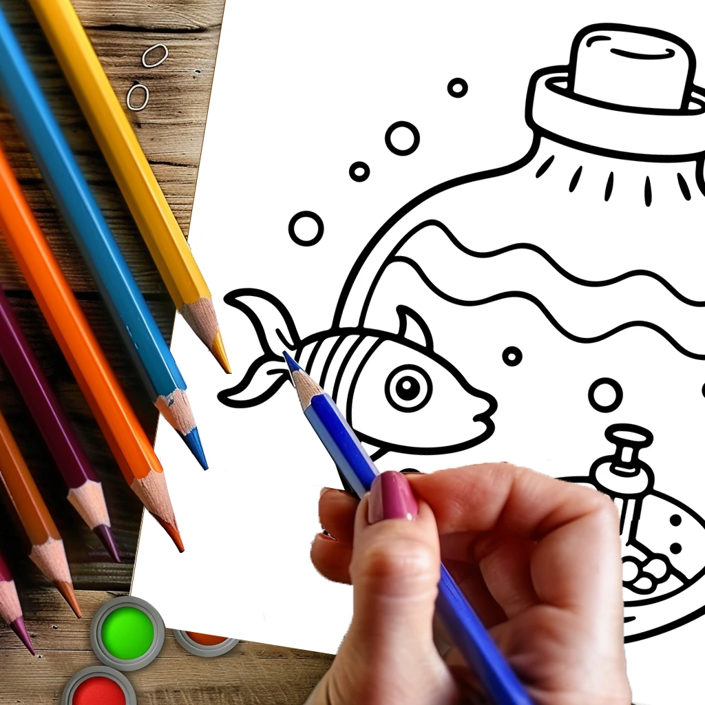 Coloring Book Magic Jar for Ad - огляд і ціна Photography Of Book