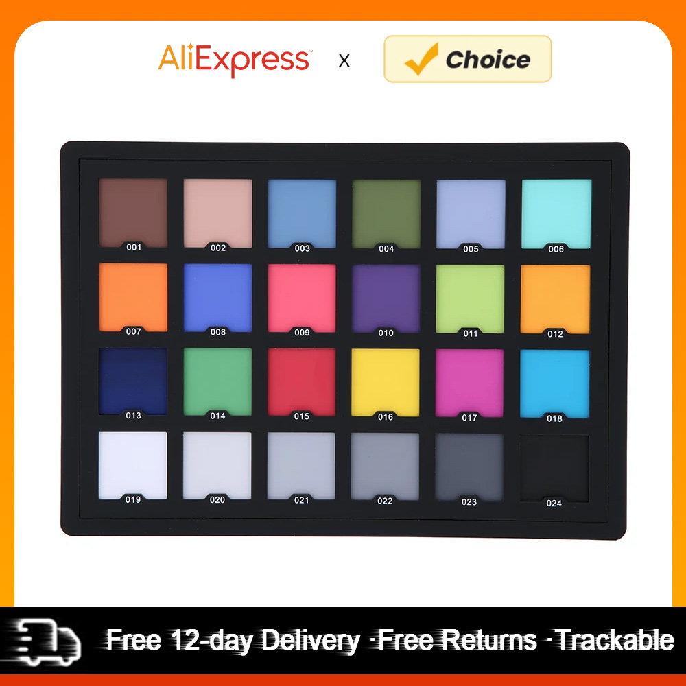 Professional 24 Color Card Tes - огляд і ціна Color Checker Card