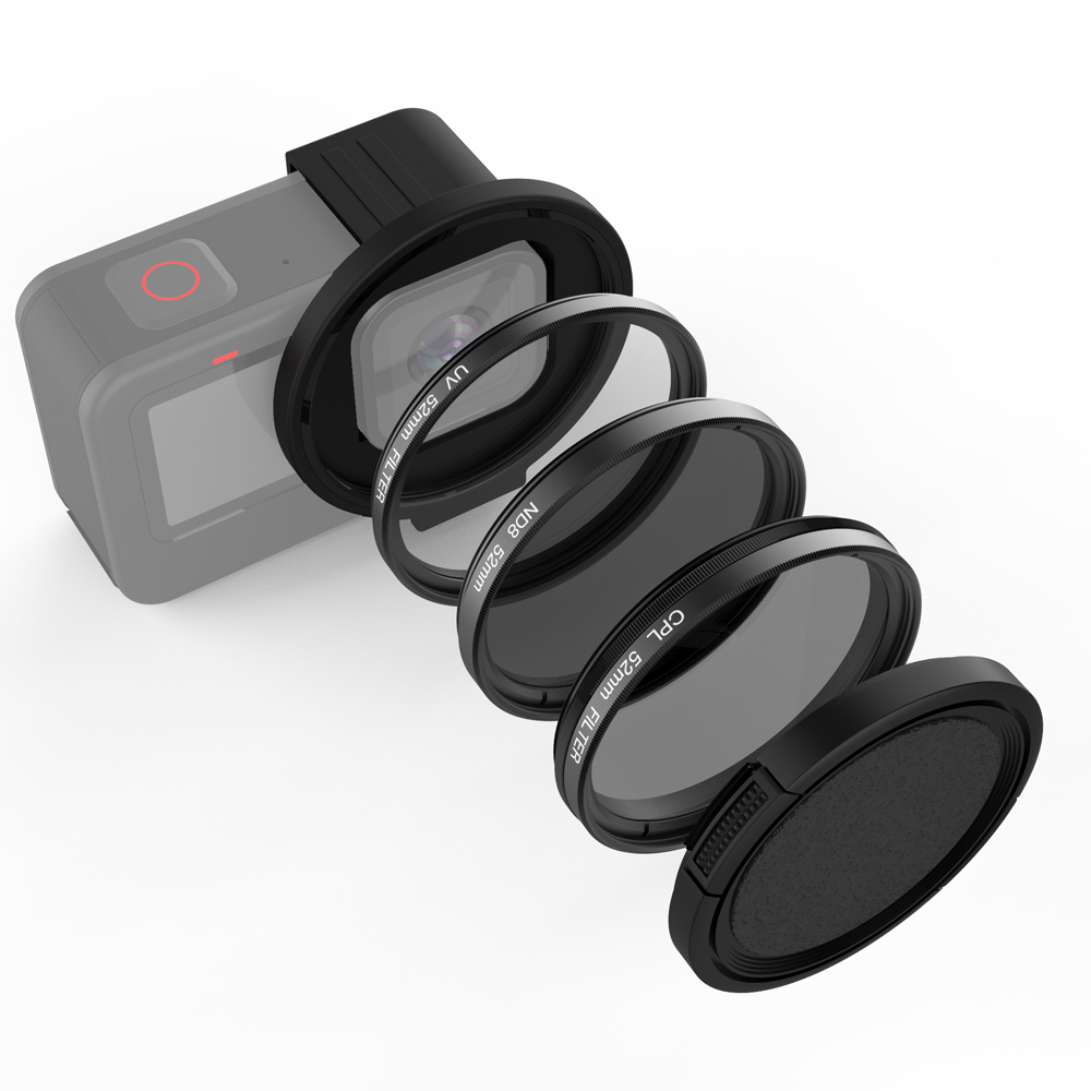 52mm Filter Adapter Ring Prote - огляд і ціна Gopro Action Camera Hero 11 Black
