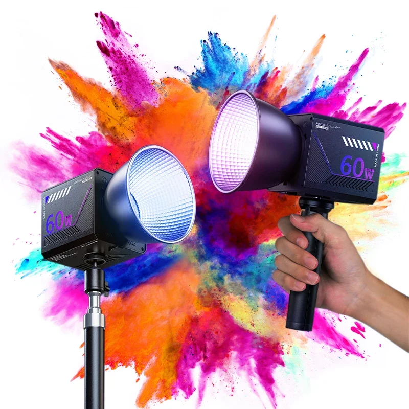 RGB Video Light Portable LED P - огляд і ціна Strobe Light Studio