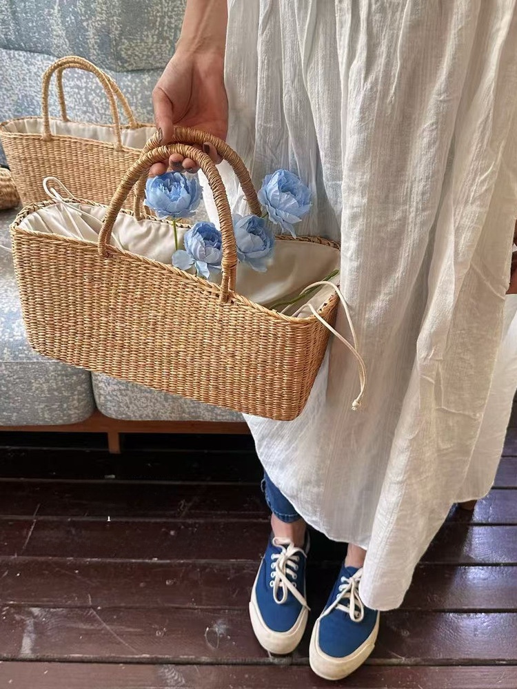 Maanw Ins Straw Bag Ladies Han - огляд і ціна Photography Yellow