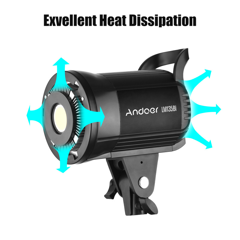 Andoer LM135Bi Portable LED Ph - огляд і ціна Strobe Light Studio