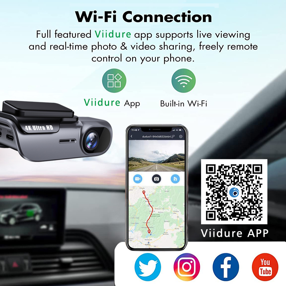4K 3840*2160P Dash Cam WIFI Ca - огляд і ціна Xiaomi Photography Kit