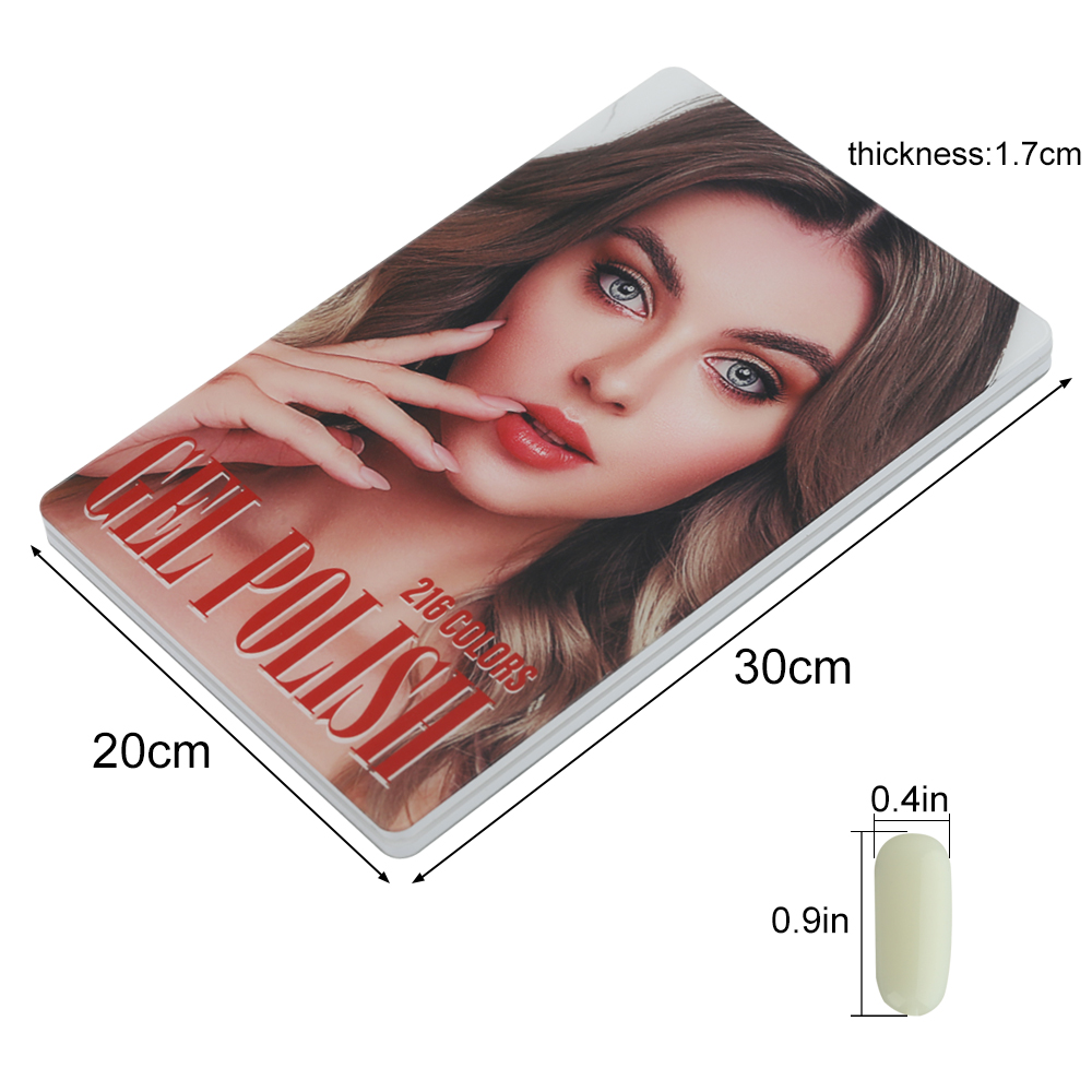 New 216 Acrylic Nail Color Dis - огляд і ціна Color Checker Card