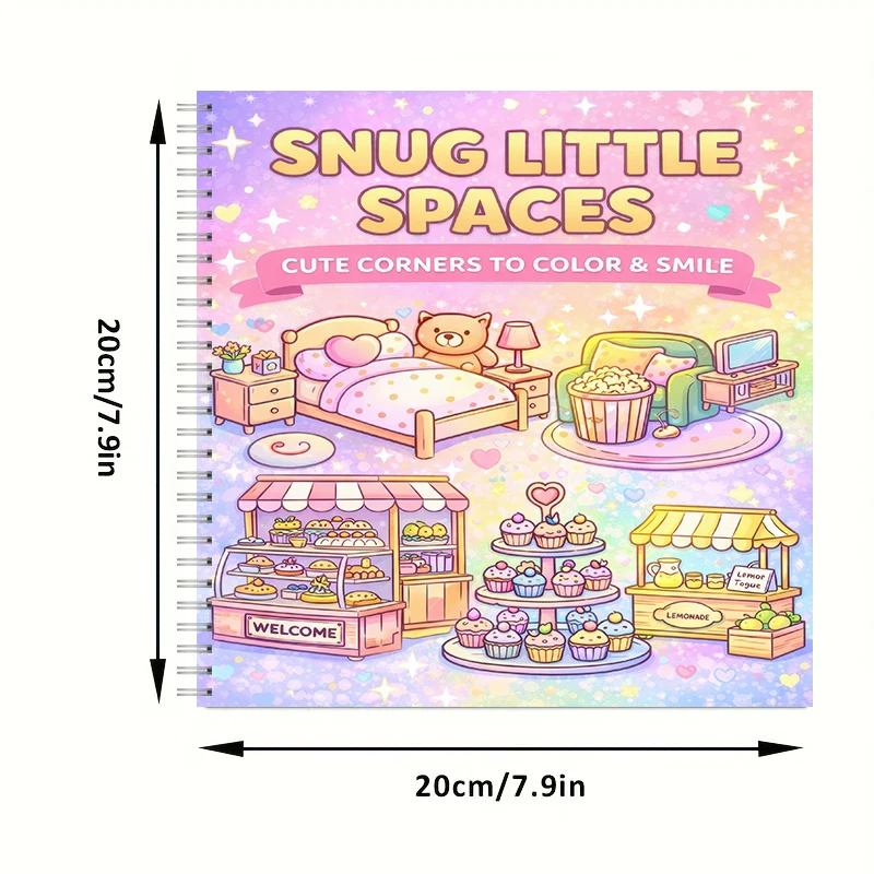 Coloring Book Little Spaces fo - огляд і ціна Photography Of Book
