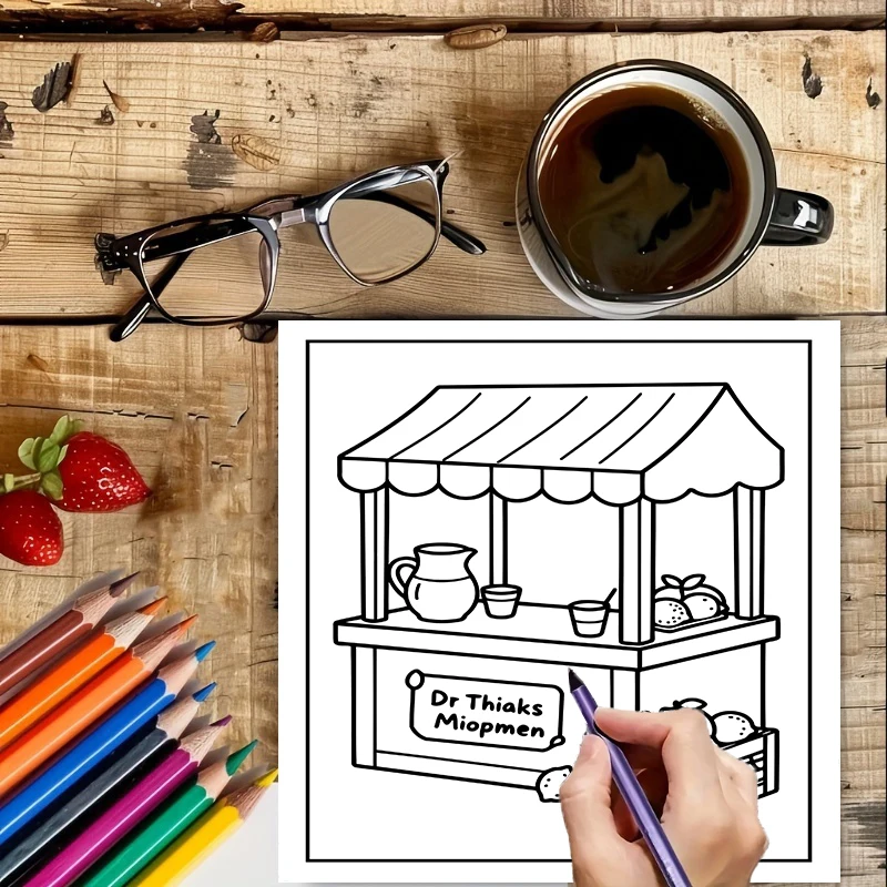 Coloring Book Little Spaces fo - огляд і ціна Photography Of Book