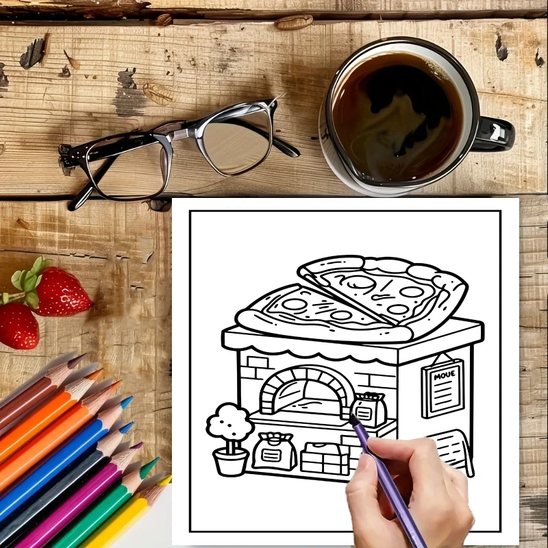 Coloring Book Little Spaces fo - огляд і ціна Photography Of Book