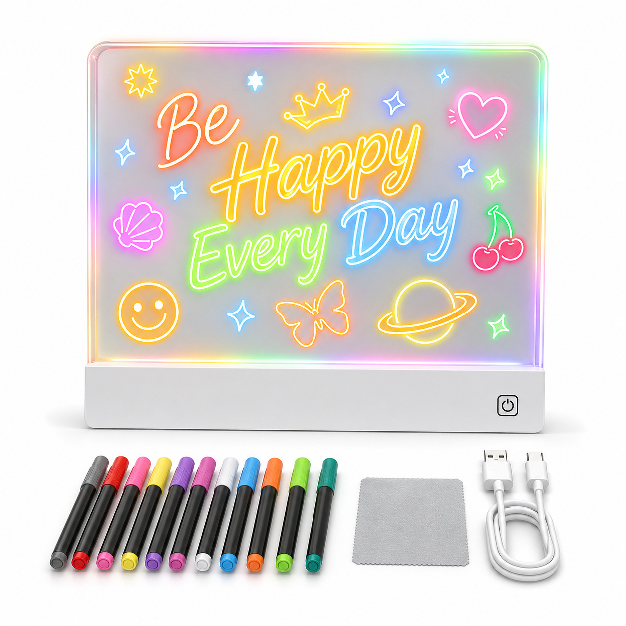 Touch-to-Charge LED Notepad, L - огляд і ціна Photography Of Book