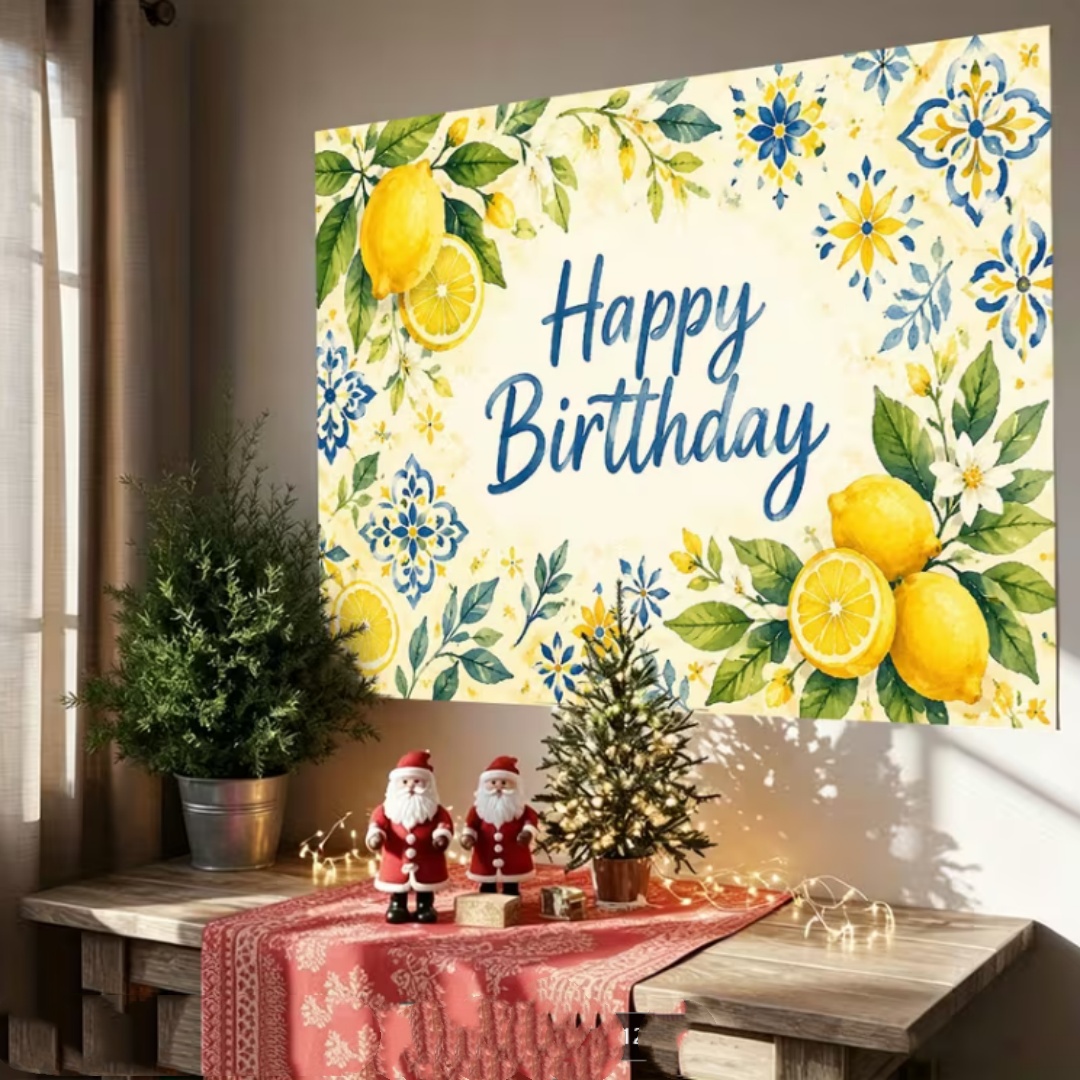 Lemon Birthday Party Decoratio - огляд і ціна Photography Yellow