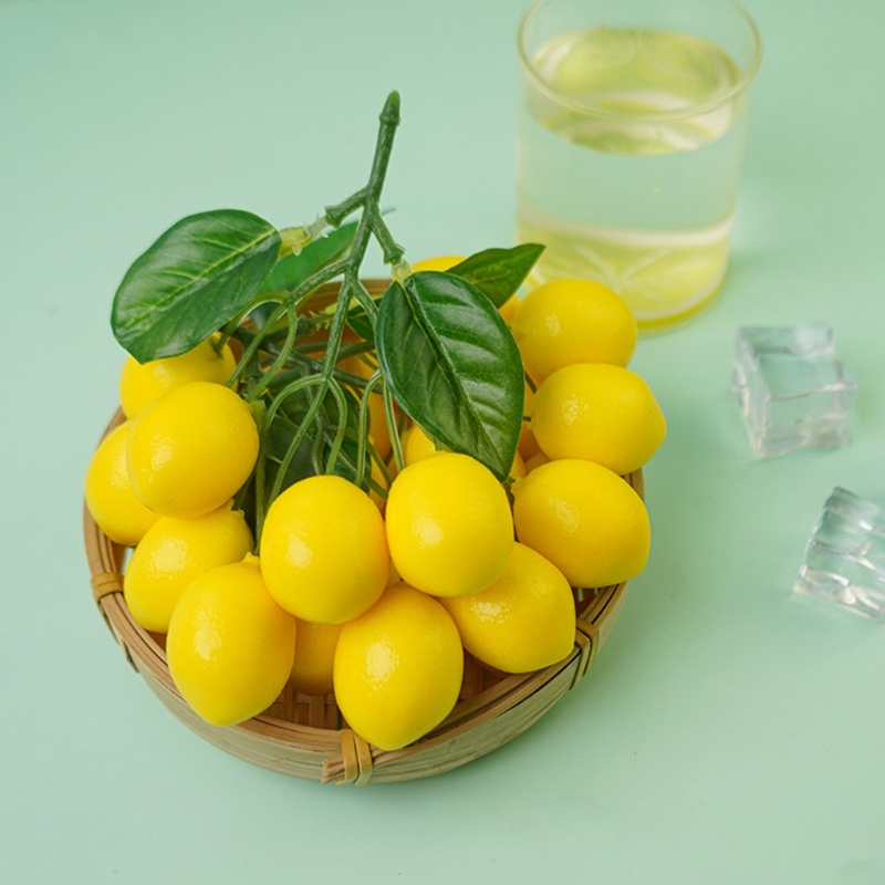 Artificial Lemons String, Vivi - огляд і ціна Photography Yellow
