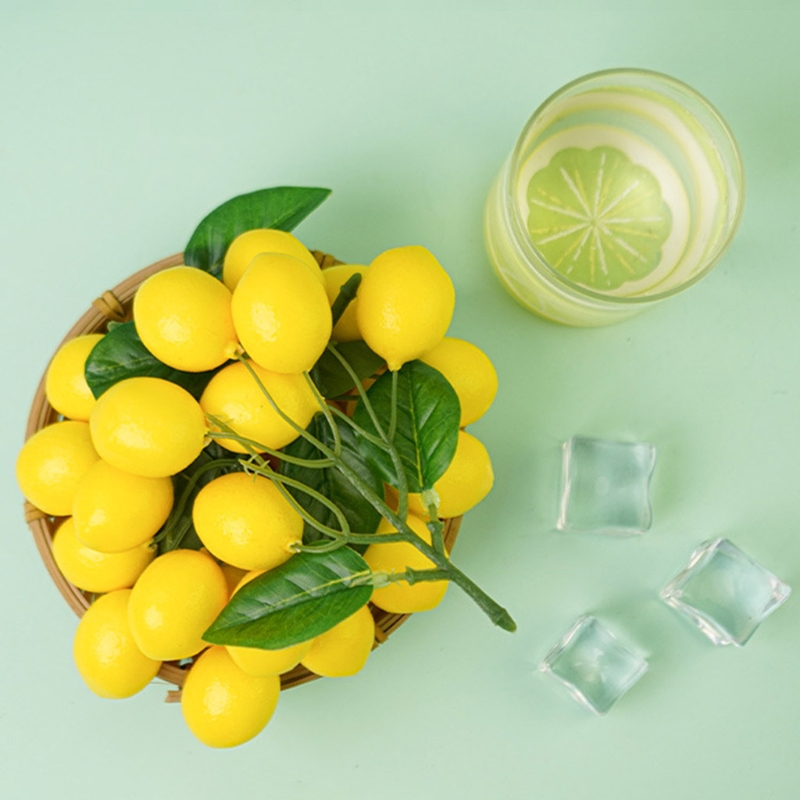 Artificial Lemons String, Vivi - огляд і ціна Photography Yellow