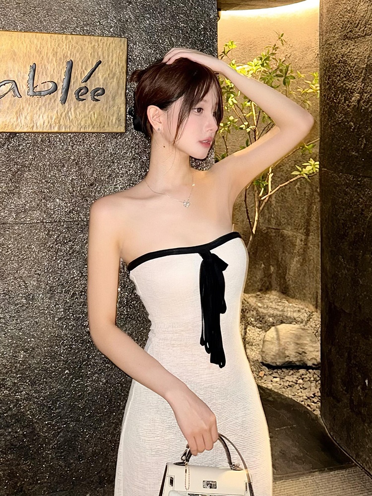 Sexy Neckline Long Dress Strap - огляд і ціна Photography Young