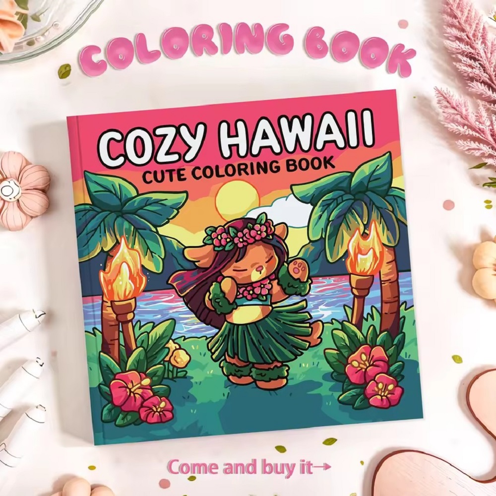 Cozy Nawaii Cute Adult Colorin - огляд і ціна Photography Of Book