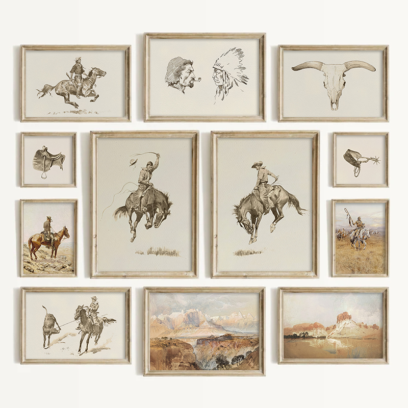 Southwestern Style Cowboy Wall - огляд і ціна Photography Kit