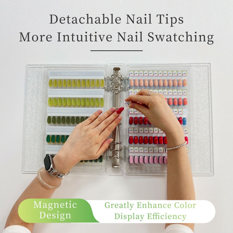 120/180/240 Magnetic Tips Nail - огляд і ціна Color Checker Card