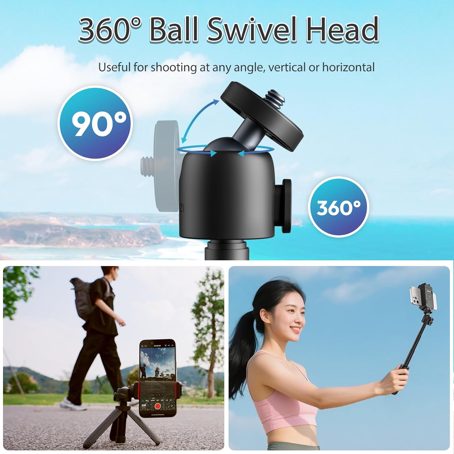 Ulanzi MT88 Tripod Selfie Stic - огляд і ціна Xiaomi Photography Kit