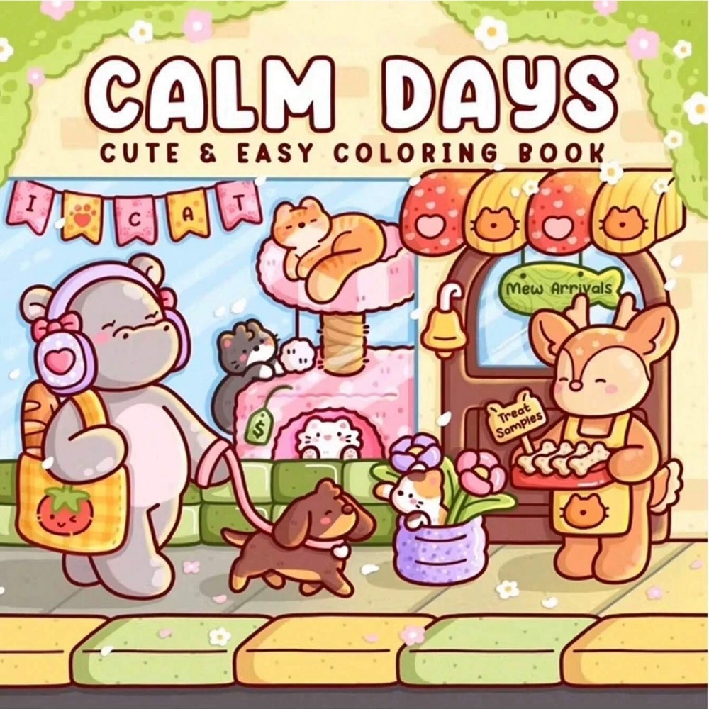 Cute Animal Stress Relief Colo - огляд і ціна Photography Of Book