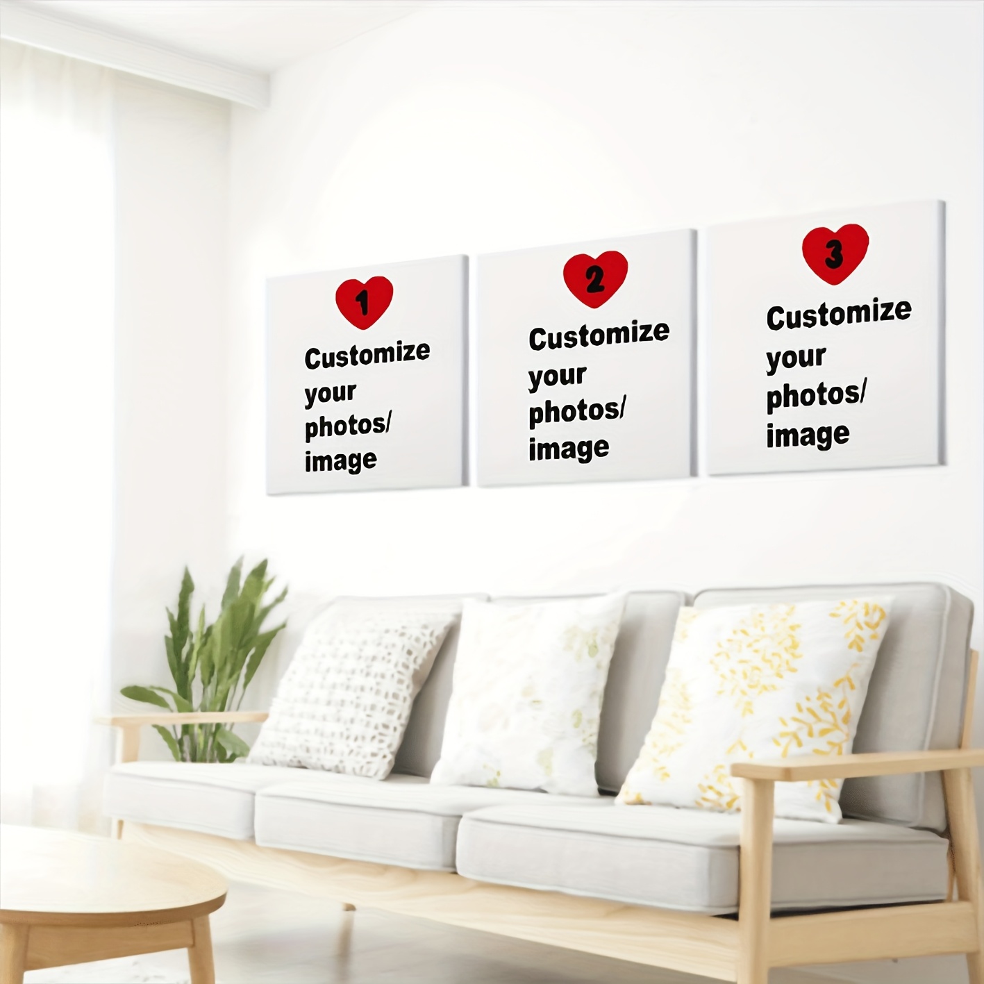 3pcs/set Custom Square Canvas  - огляд і ціна Photography Kit
