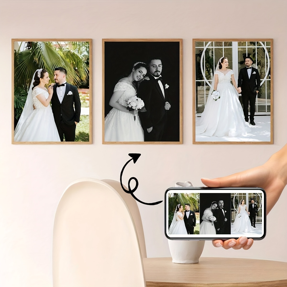 3pcs/set Custom Square Canvas  - огляд і ціна Photography Kit