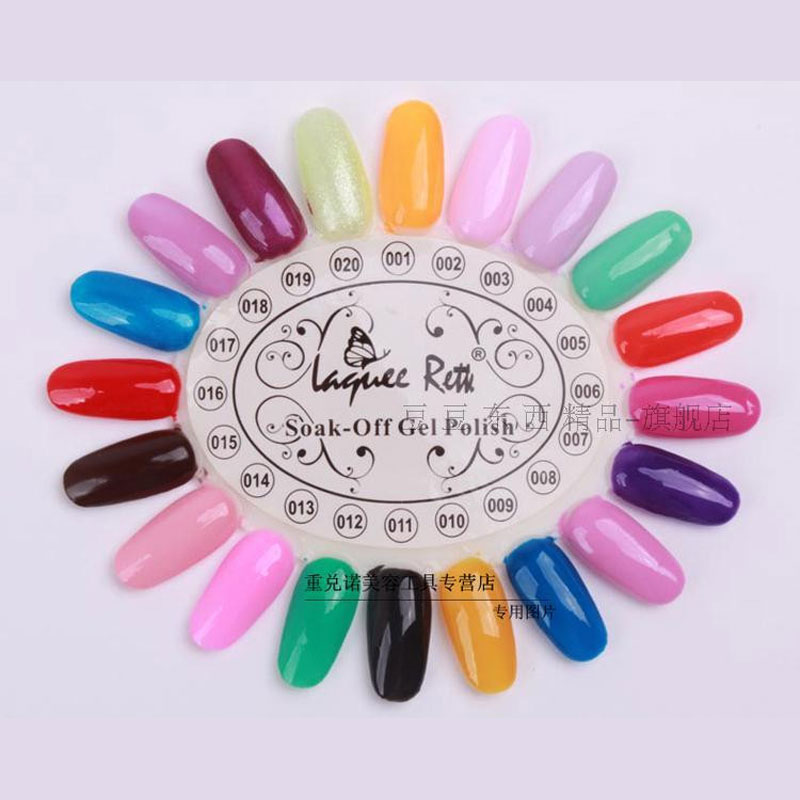 4Colors False Nail Tips Displa - огляд і ціна Color Checker Card