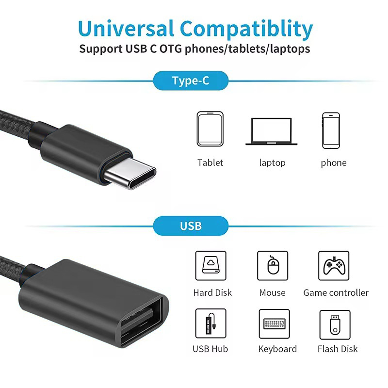 USB C to USB OTG Data Cable Ad - огляд і ціна Xiaomi Photography Kit