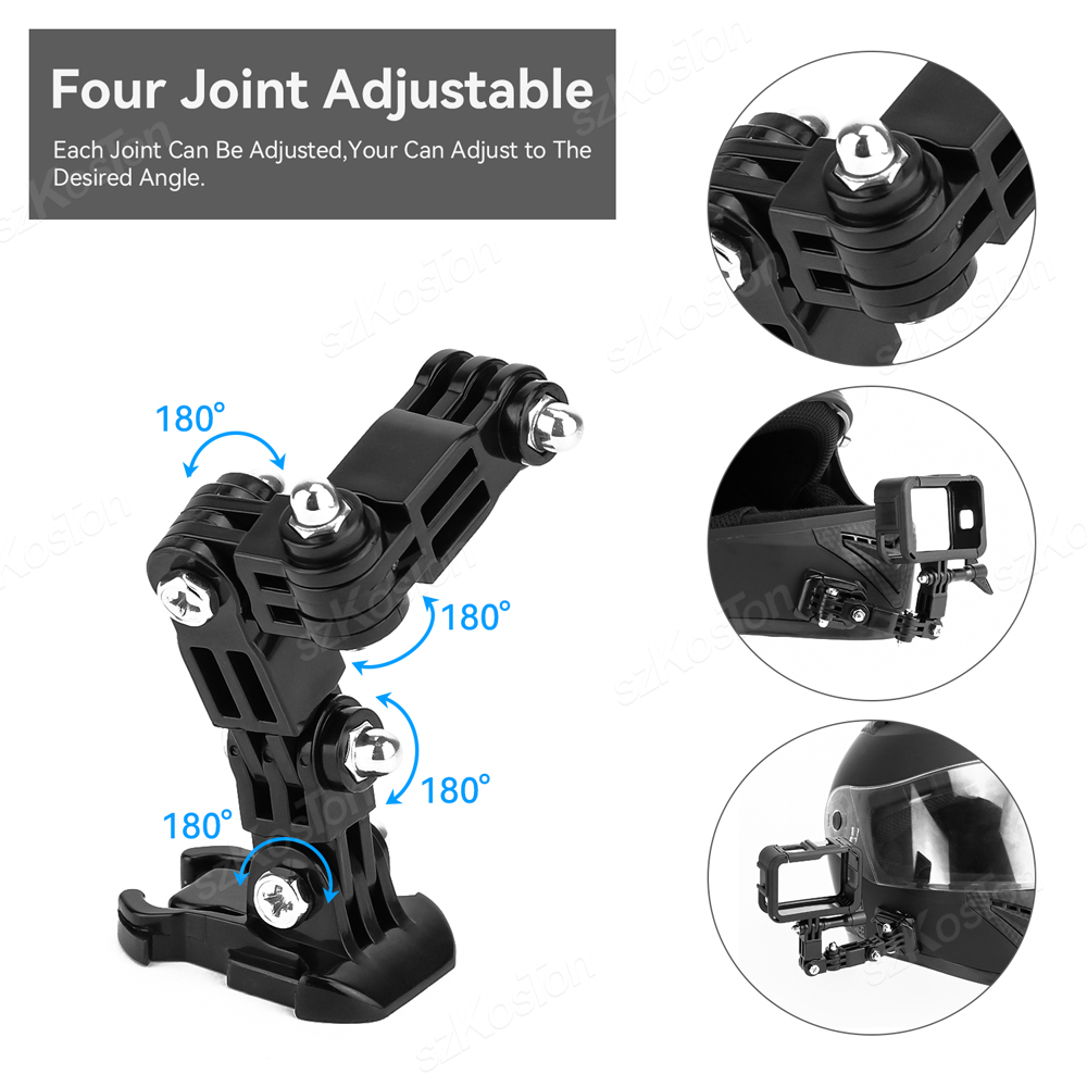 Motorcycle Helmet Chin Mount K - огляд і ціна Gopro Action Camera Hero 11 Black