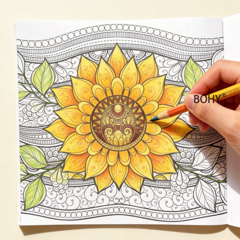 1 Flower Mandala Flower and Bi - огляд і ціна Photography Of Book
