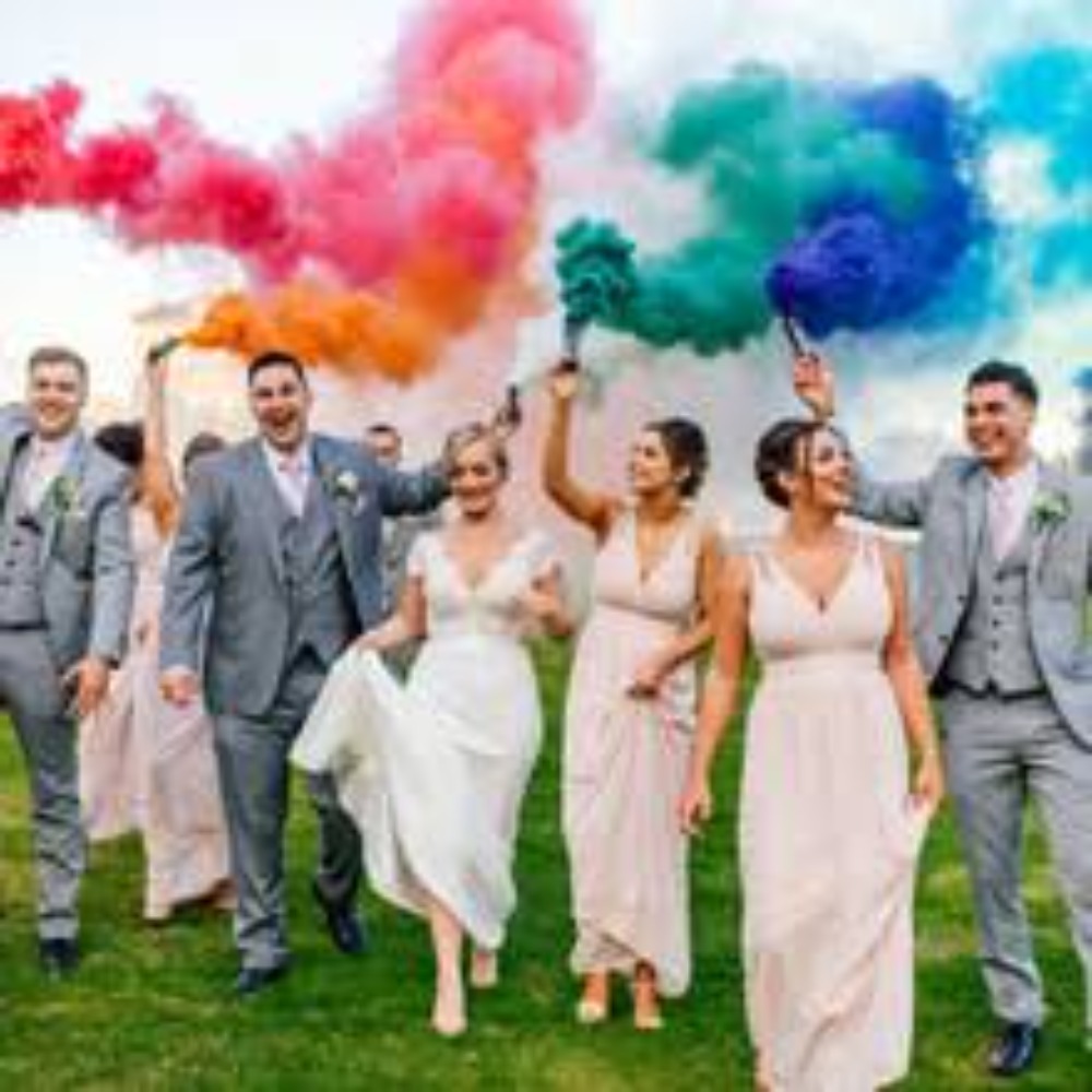 Colorful Handheld Smokes  Wedd - огляд і ціна Photography Interest