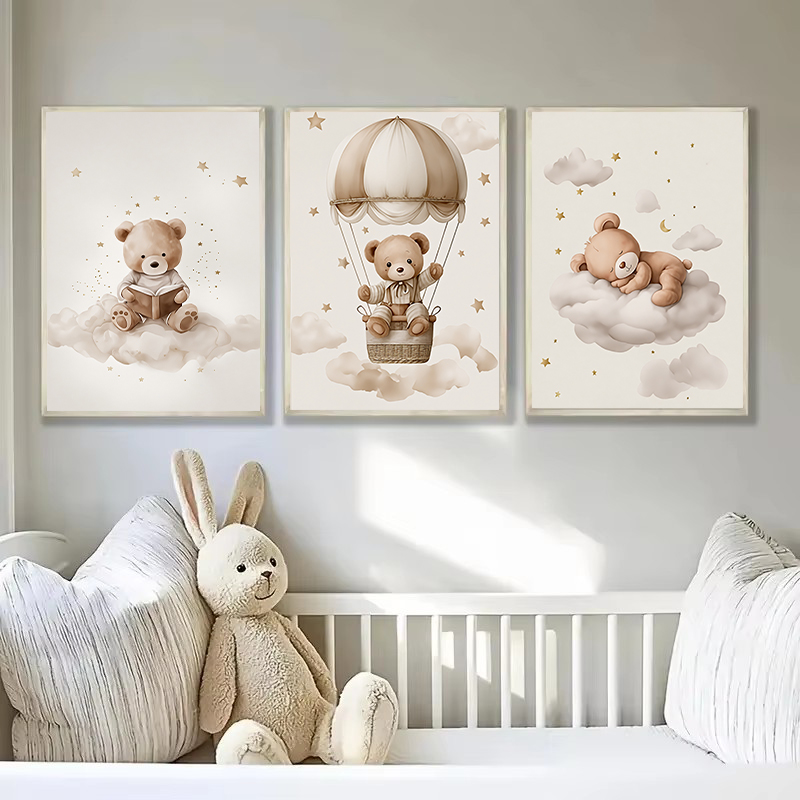 3pcs/set Bohemian Teddy Bear A - огляд і ціна Photography Kit