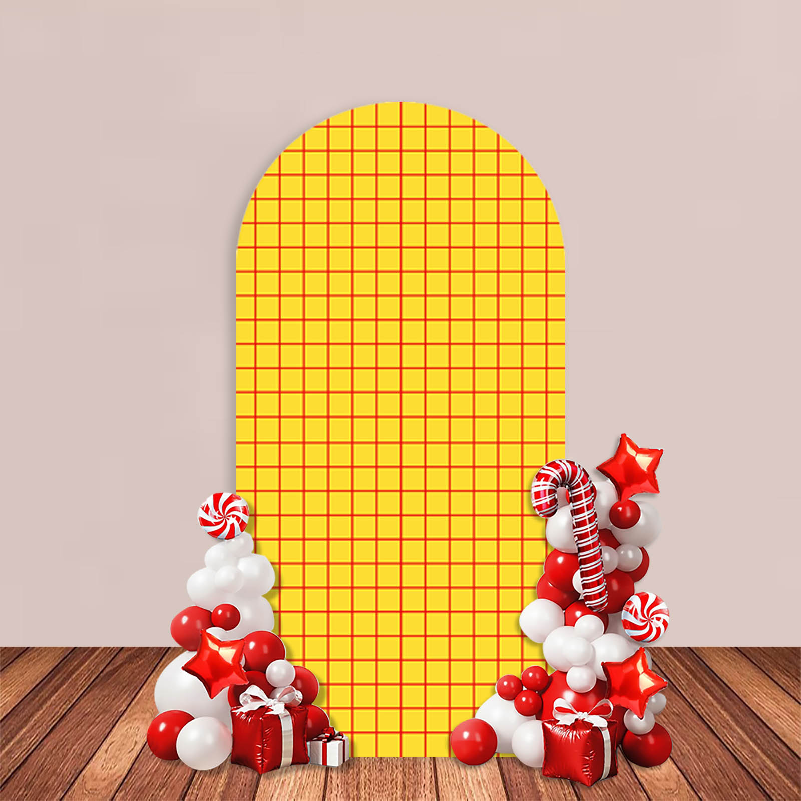 Happy Birthday Arch Backdrop C - огляд і ціна Photography Yellow